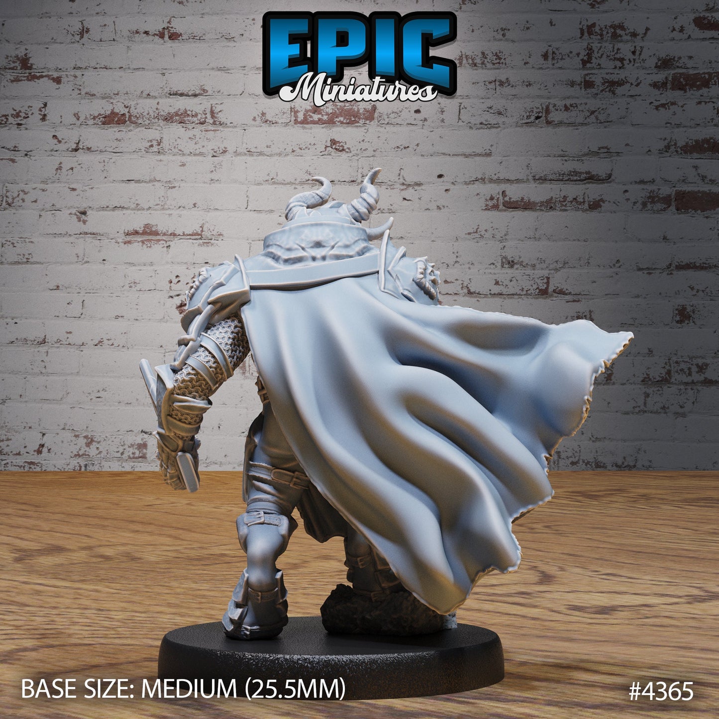 Minotaur Paladin (3 Variants Available) - Epic Miniatures
