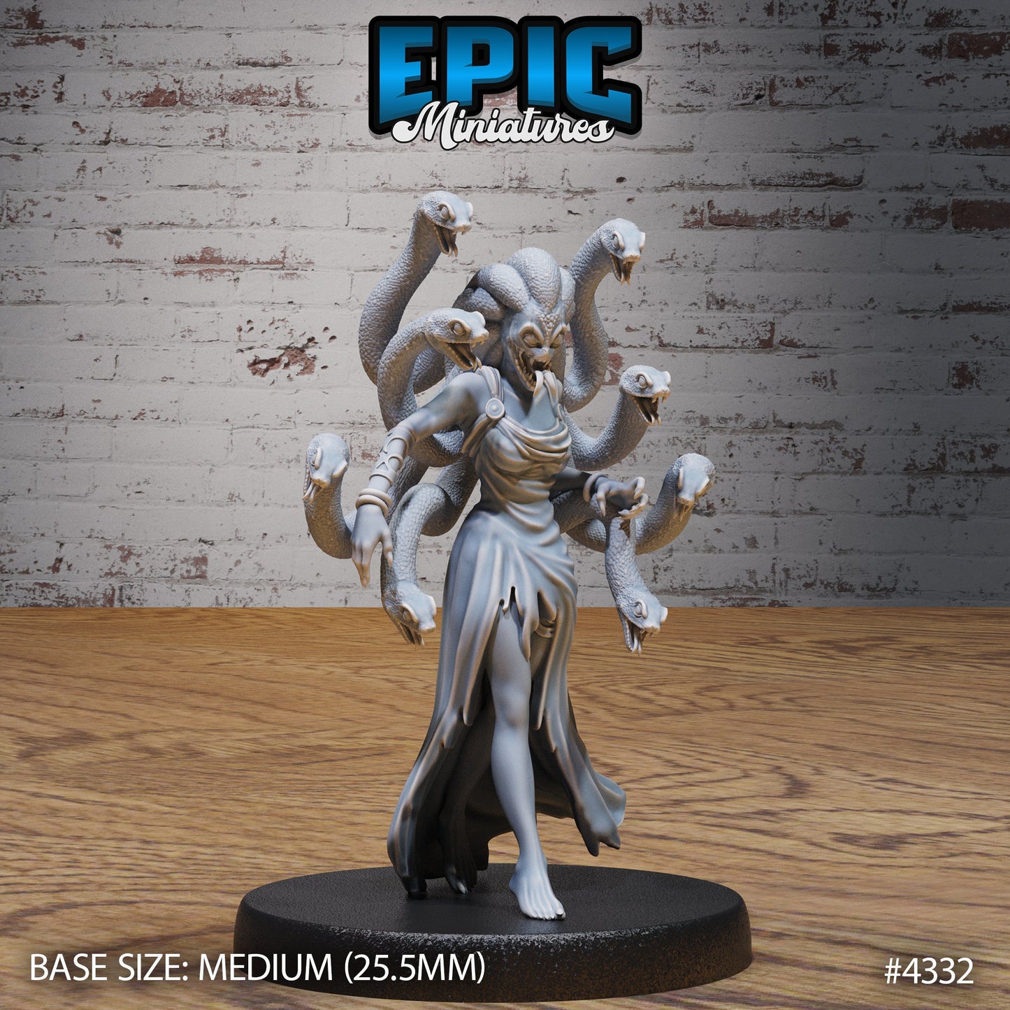 Medusa Bipedal (3 Variants Available) - Epic Miniatures