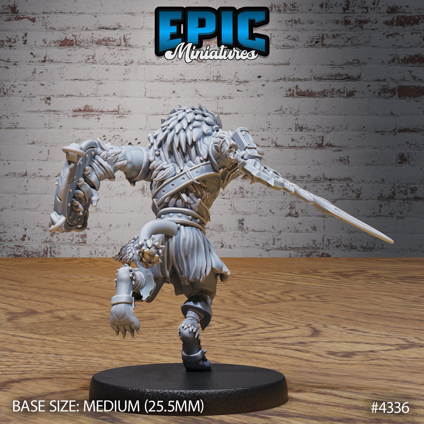 Nemean Lion Folk (3 Variants Available) - Epic Miniatures