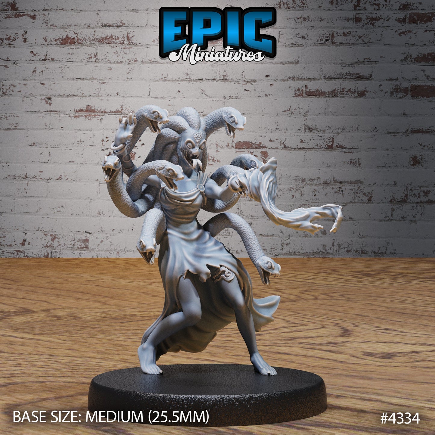 Medusa Bipedal (3 Variants Available) - Epic Miniatures