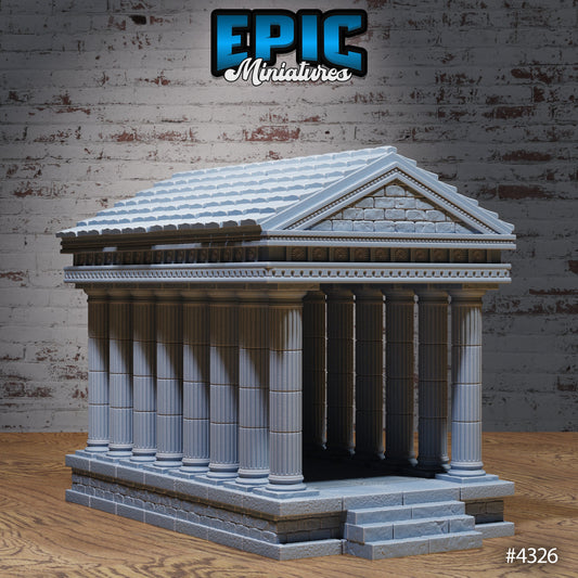 Olympian Parfenon, Playable Terrain Piece - Epic Miniatures