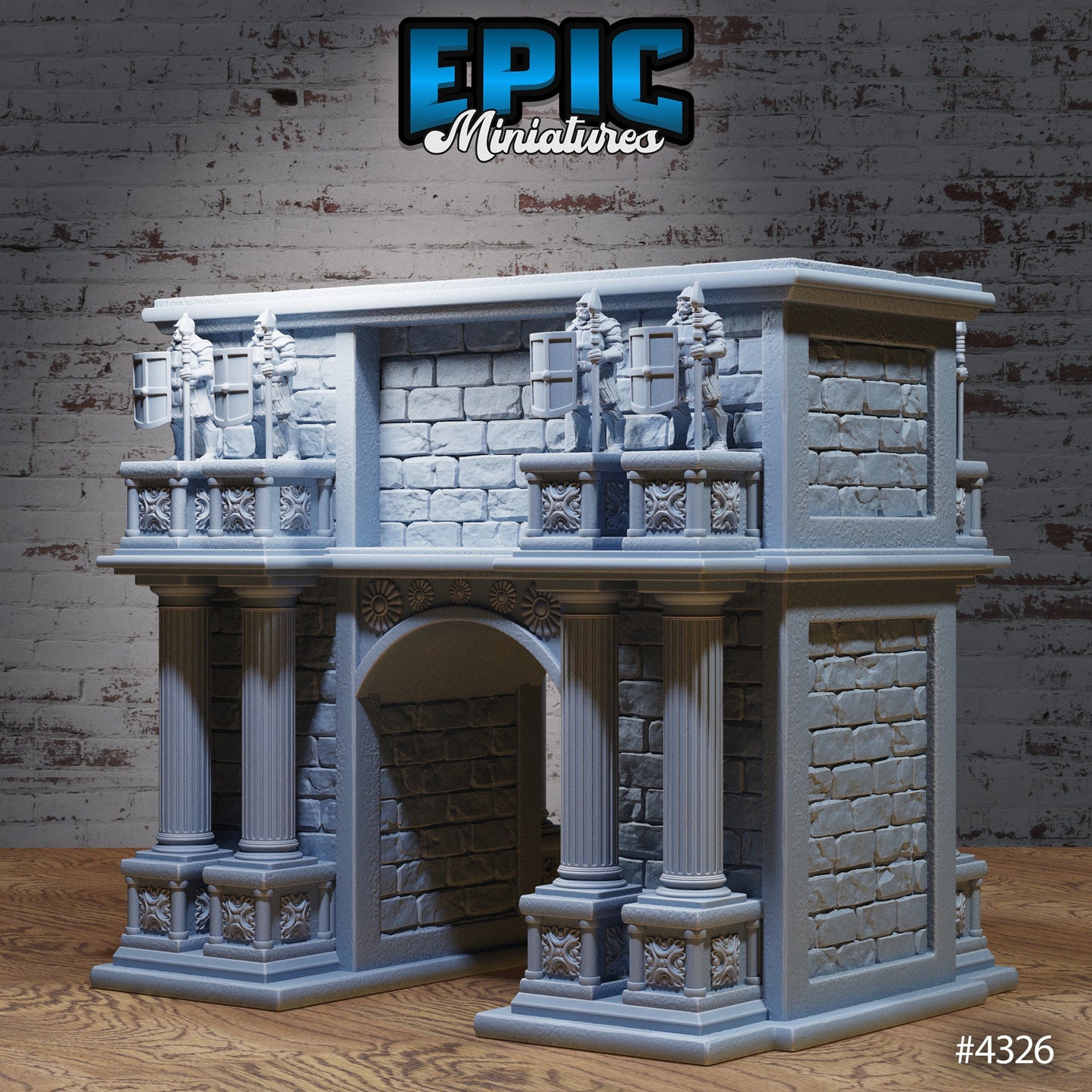 Olympian Triumphal Arc, Terrain Piece - Epic Miniatures