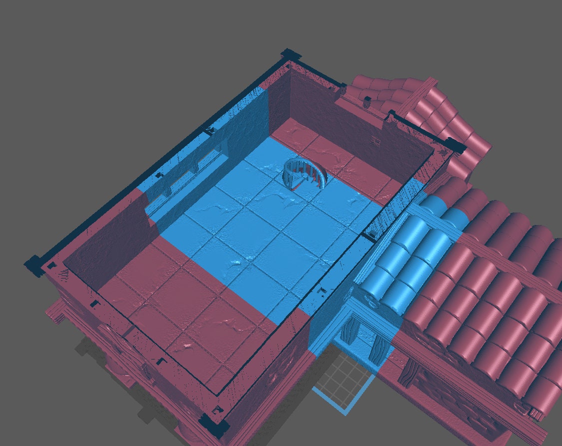 Olympian House, Playable Terrain Piece - Epic Miniatures
