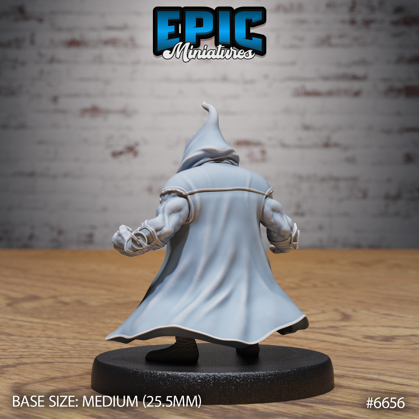 Dwarf Monk (4 Variants Available) - Epic Miniatures