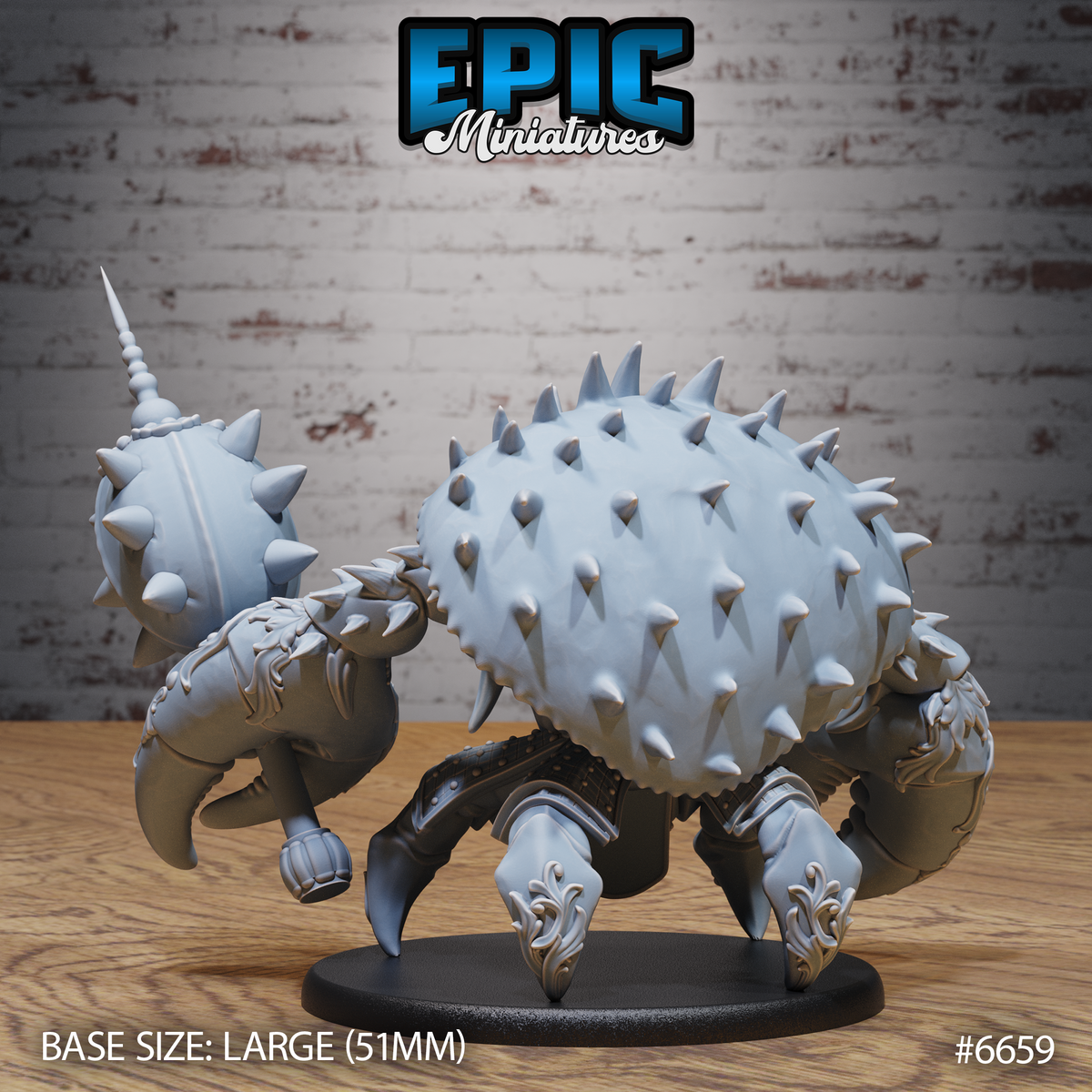 SamuCrab, Crabfolk Samurai (3 Variants Available) - Epic Miniatures
