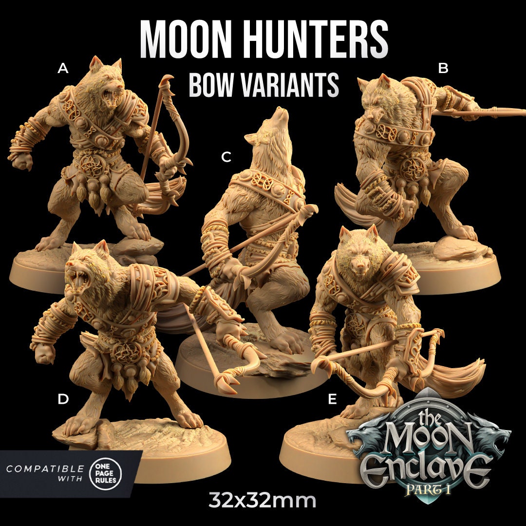 Moon Hunters - Bow (5 Variants Available) - Dragon Trapper's Lodge