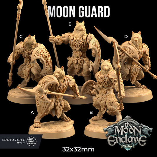 Moon Guard (5 Variants Available) - Dragon Trapper's Lodge