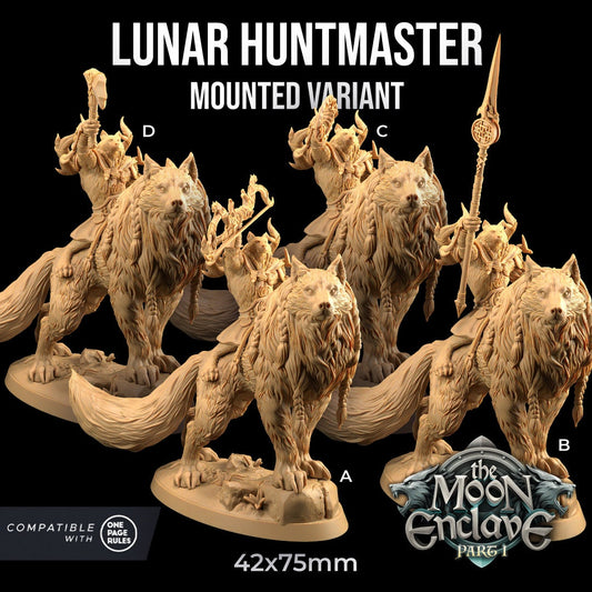 Lunar Hunt Master - Mounted (4 Variants Available) - Dragon Trapper's Lodge