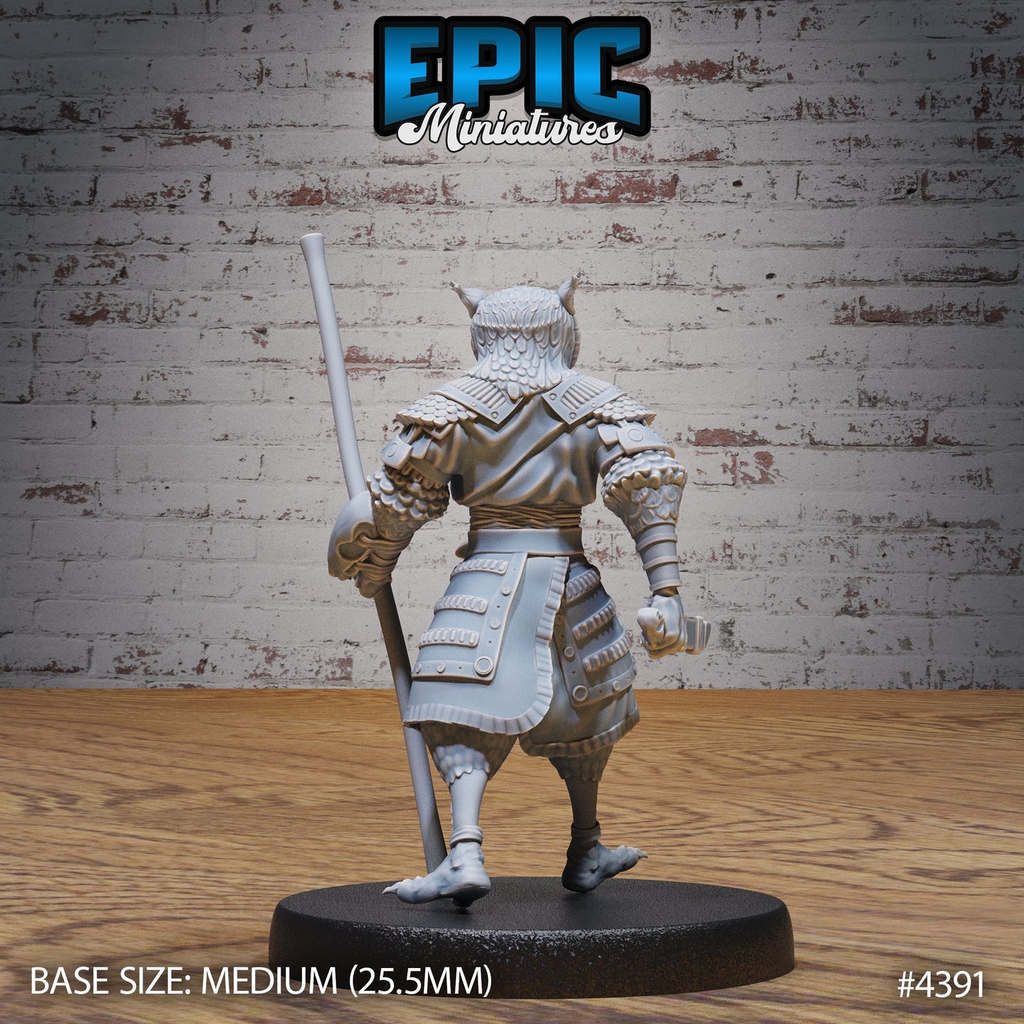 Owl Folk Monk (3 Variants Available) - Epic Miniatures