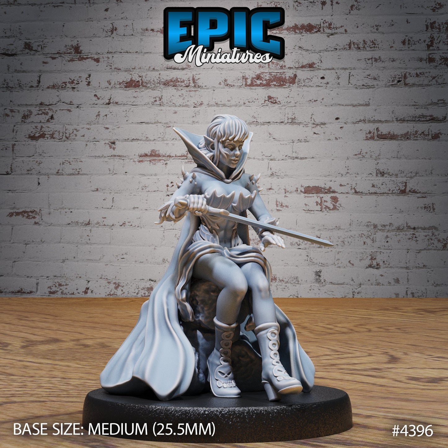 Elf Warlock (3 Variants Available) - Epic Miniatures