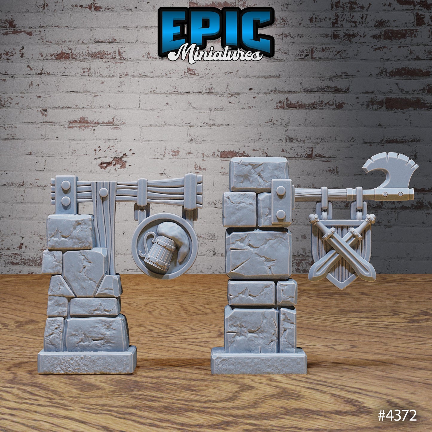 Merchant Town Scatter Set 2 - Epic Miniatures