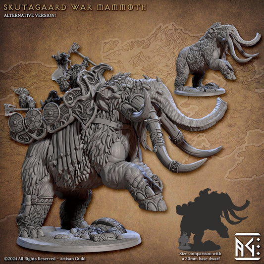 Skutagaard War Mammoth (2 Variants Available) - Artisan Guild