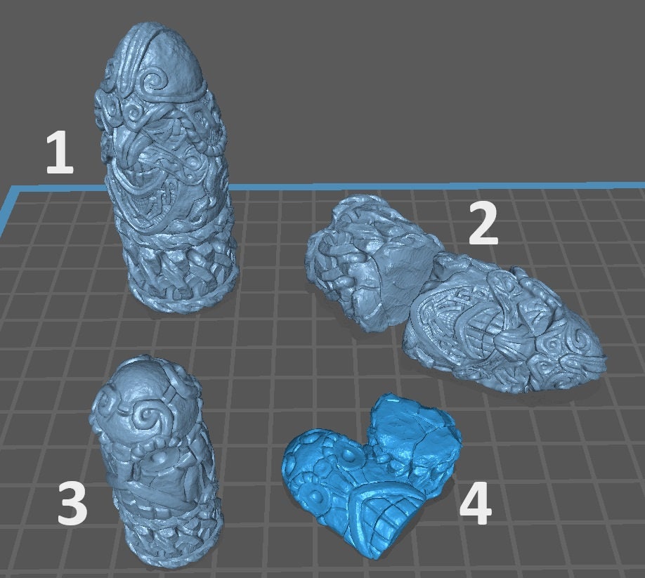 Dwarven Stone Idol Terrain Set - Artisan Guild