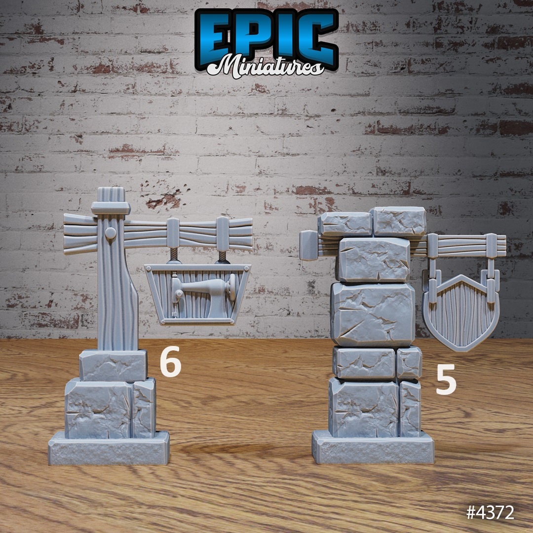 Merchant Town Scatter Set 2 - Epic Miniatures