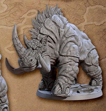 Wild Behemots (4 Variants Available) - Artisan Guild