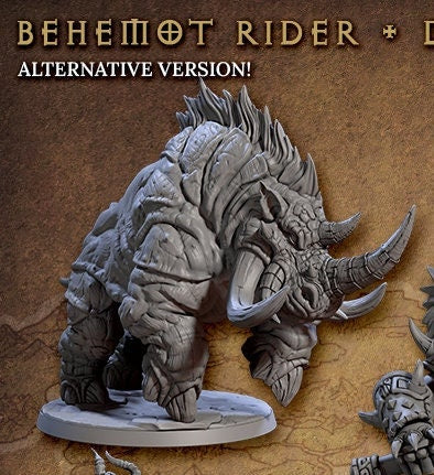 Wild Behemots (4 Variants Available) - Artisan Guild