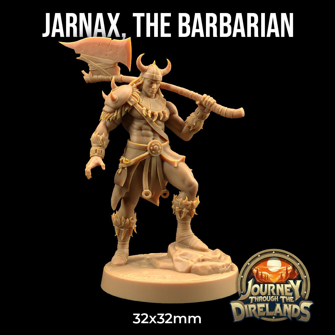 Jarnax, Barbarian - Dragon Trapper's Lodge