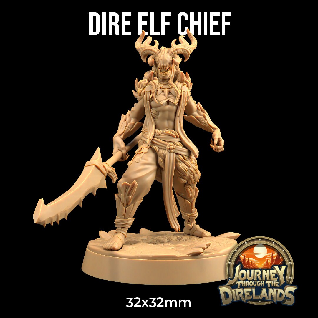 Dire Elf Chief - Dragon Trapper's Lodge