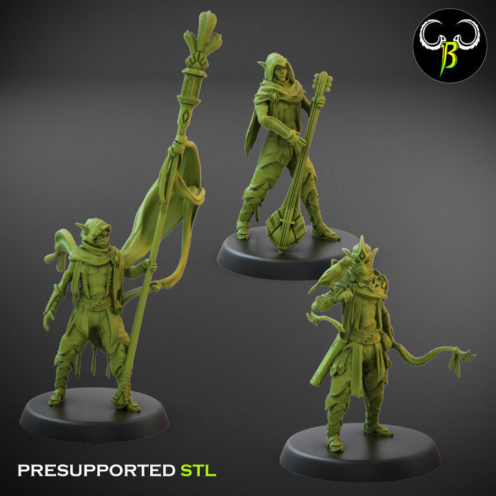 Desert Sentinels, Leader Squad (3 Variants Available) - Clay Beast Creations