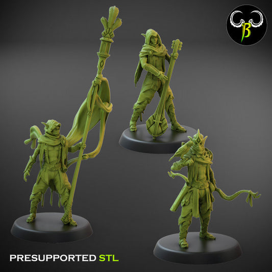 Desert Sentinels, Leader Squad (3 Variants Available) - Clay Beast Creations