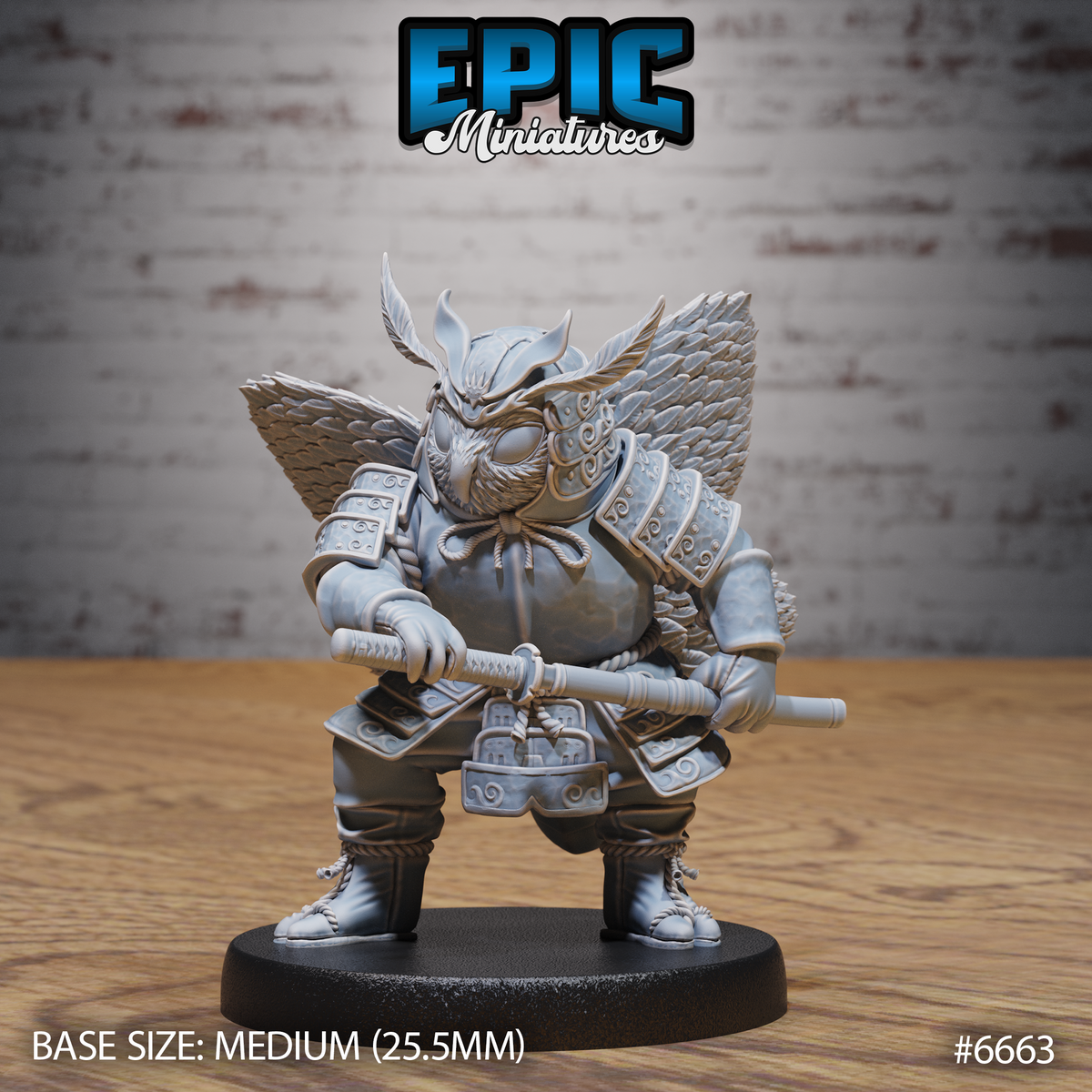 Bugfolk Samurai (3 Variants Available) - Epic Miniatures