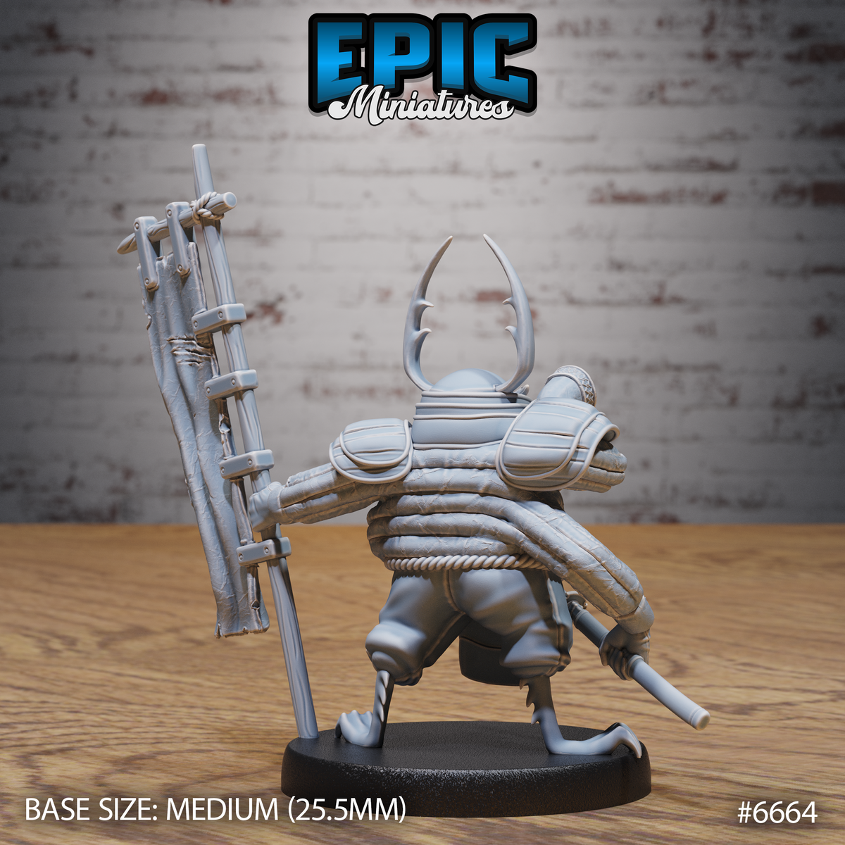 Bugfolk Samurai (3 Variants Available) - Epic Miniatures