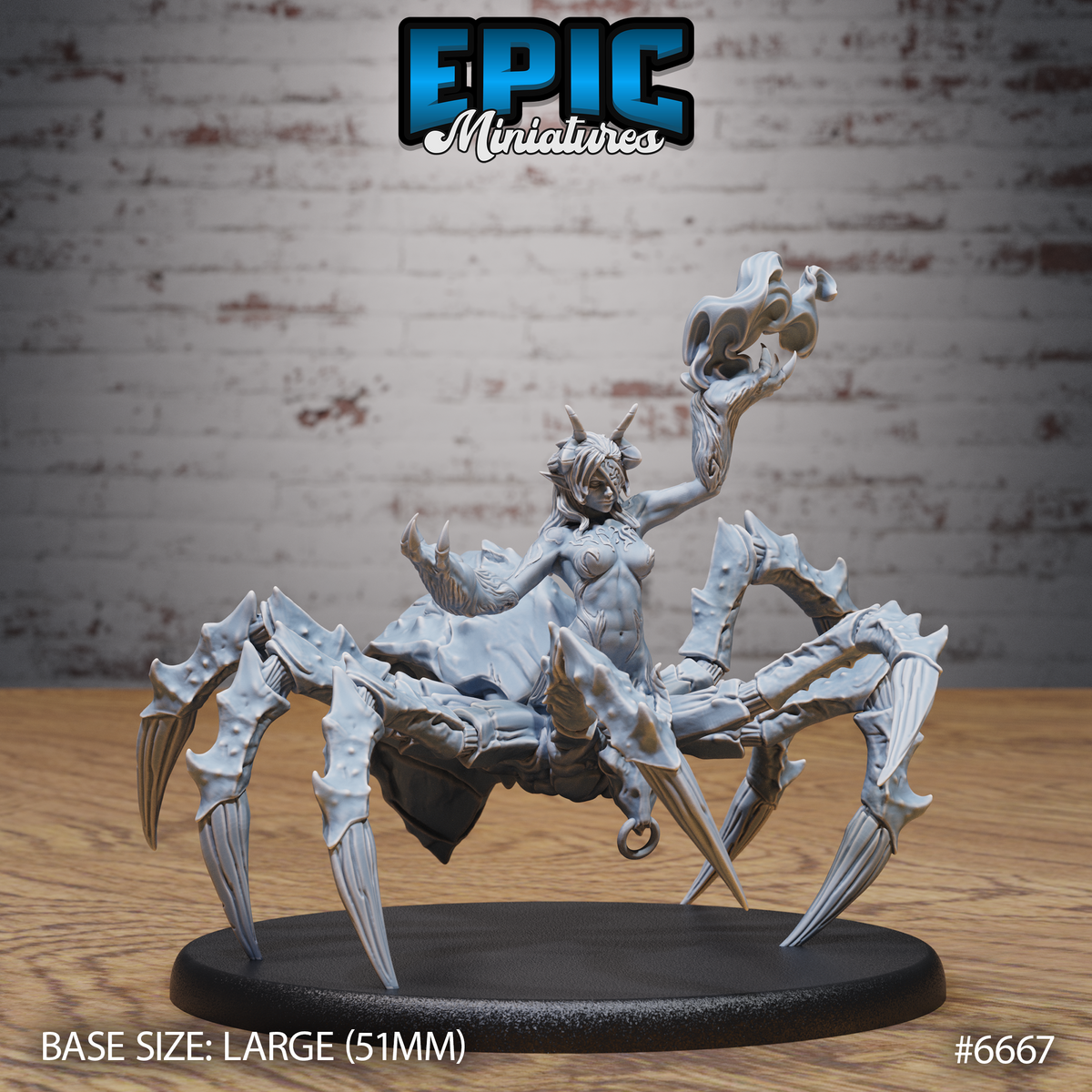 Ushi Oni Brood Mother, Spider Folk Matron (3 Variants Available) - Epic Miniatures
