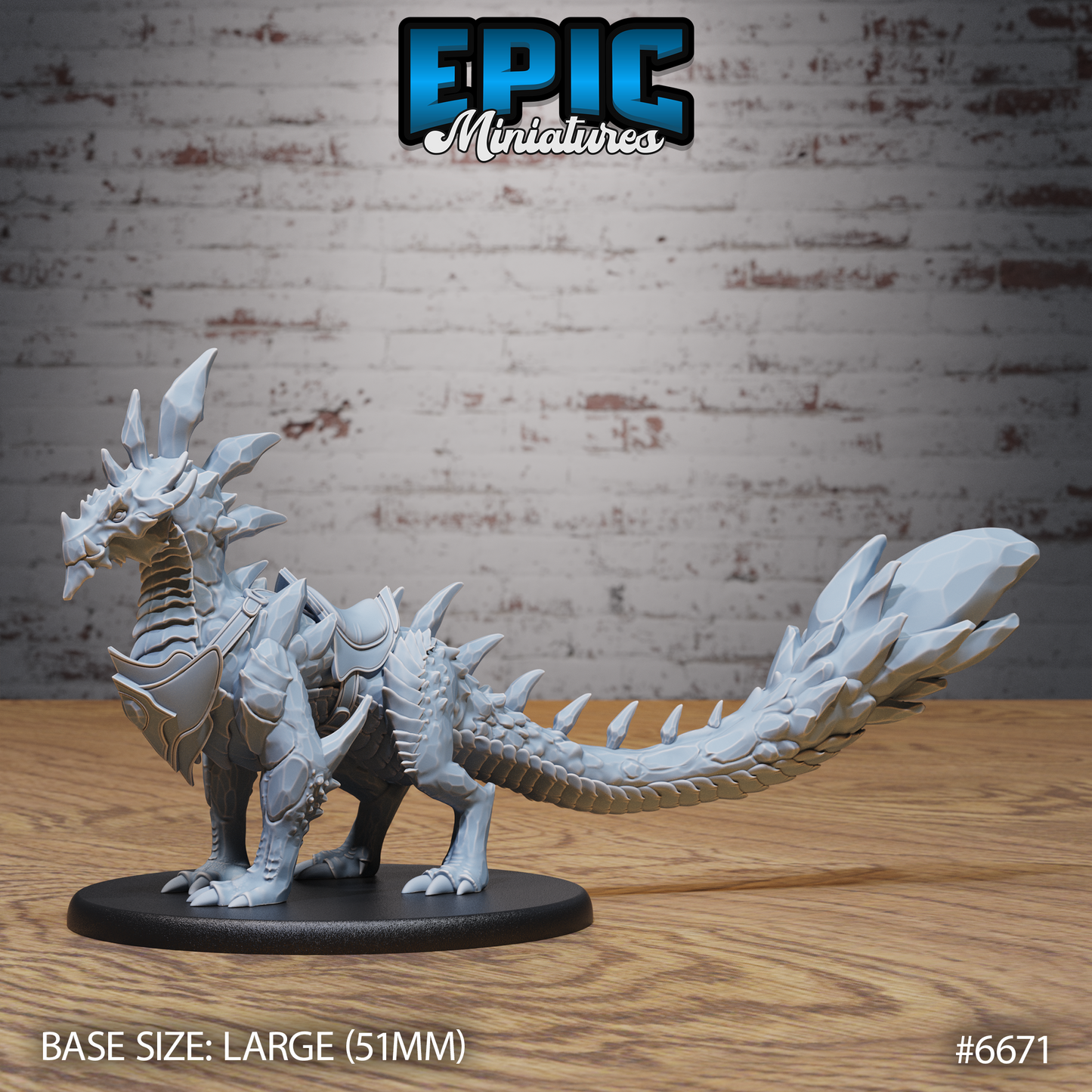 Amethyst Guard Drake (5 Variants Available) - Epic Miniatures