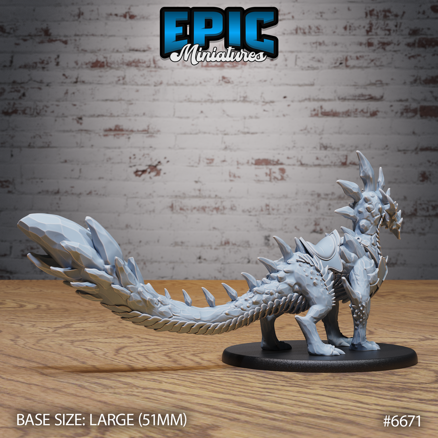 Amethyst Guard Drake (5 Variants Available) - Epic Miniatures
