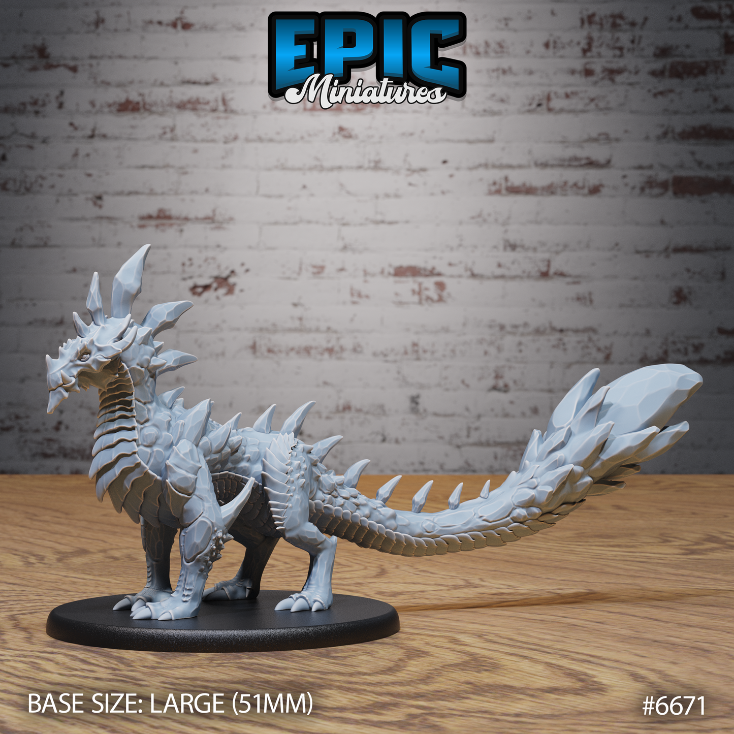 Amethyst Guard Drake (5 Variants Available) - Epic Miniatures