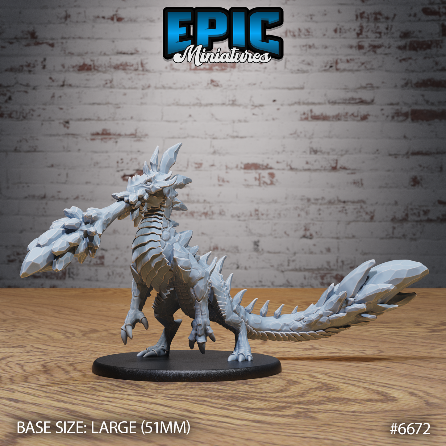Amethyst Guard Drake (5 Variants Available) - Epic Miniatures