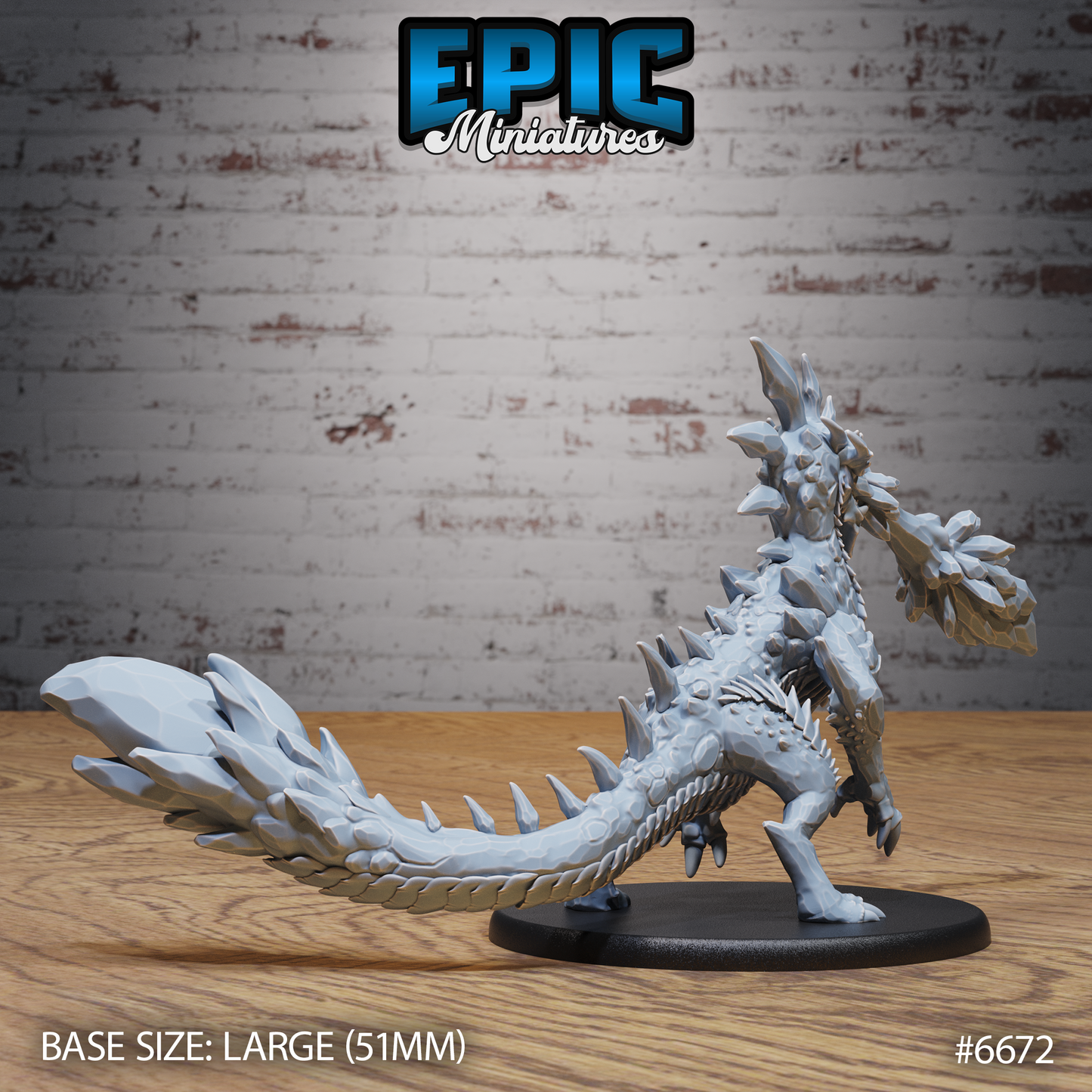 Amethyst Guard Drake (5 Variants Available) - Epic Miniatures