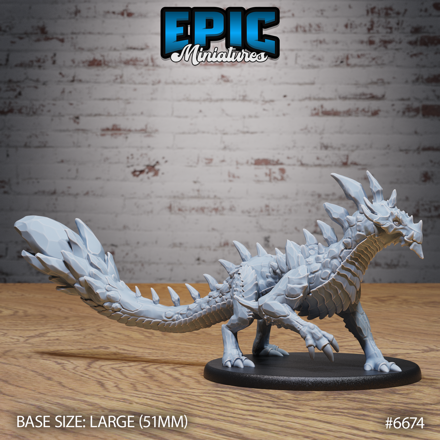 Amethyst Guard Drake (5 Variants Available) - Epic Miniatures