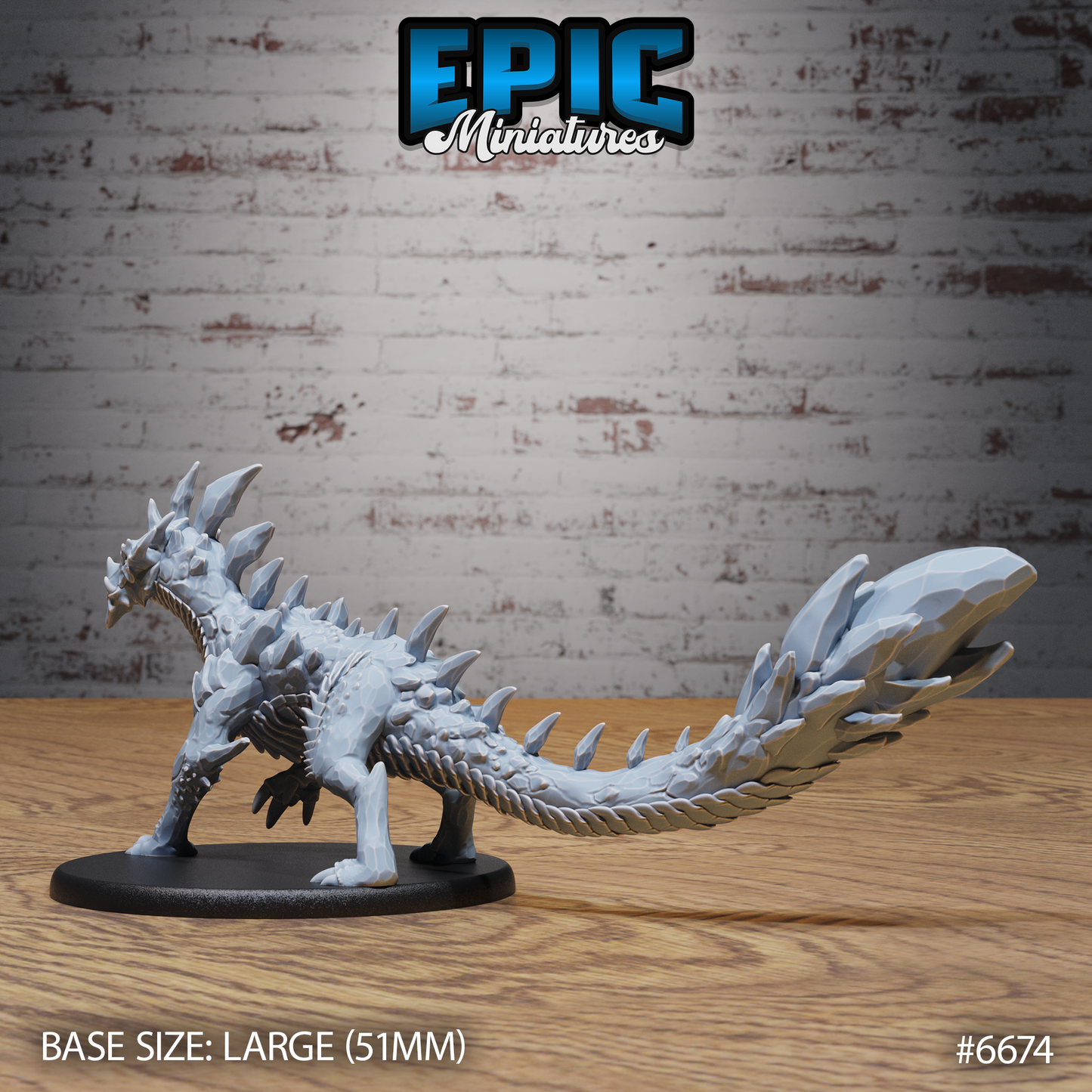 Amethyst Guard Drake (5 Variants Available) - Epic Miniatures