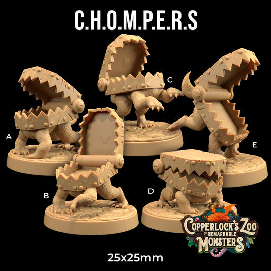 Chompers (5 Variants Available) - Dragon Trapper's Lodge