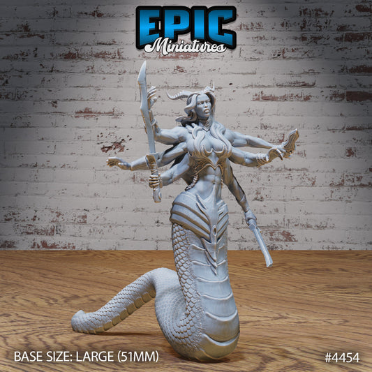 Naga Death Envoy (3 Variants Available) - Epic Miniatures