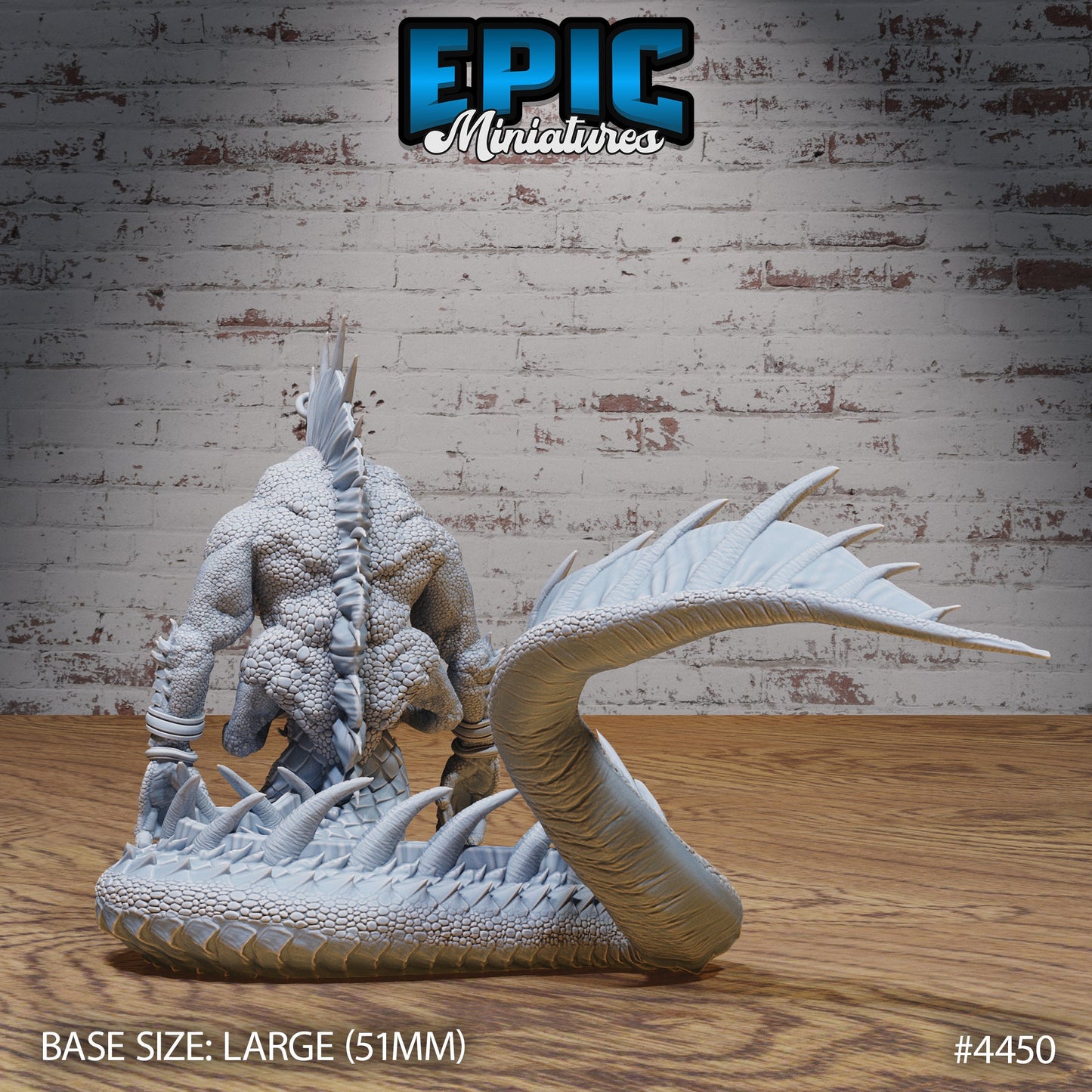 Naga Savage (3 Variants Available) - Epic Miniatures