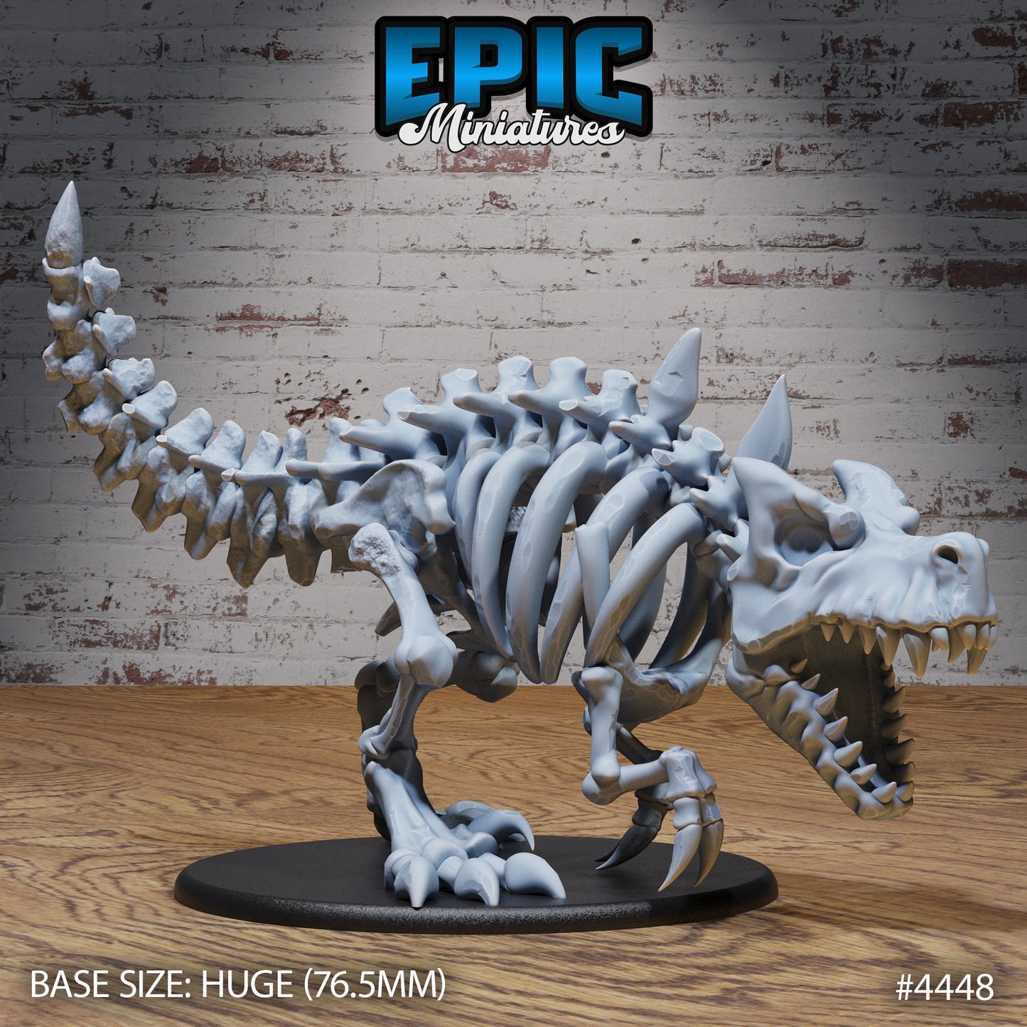 Skeleton T-Rex (3 Variants Available) - Epic Miniatures