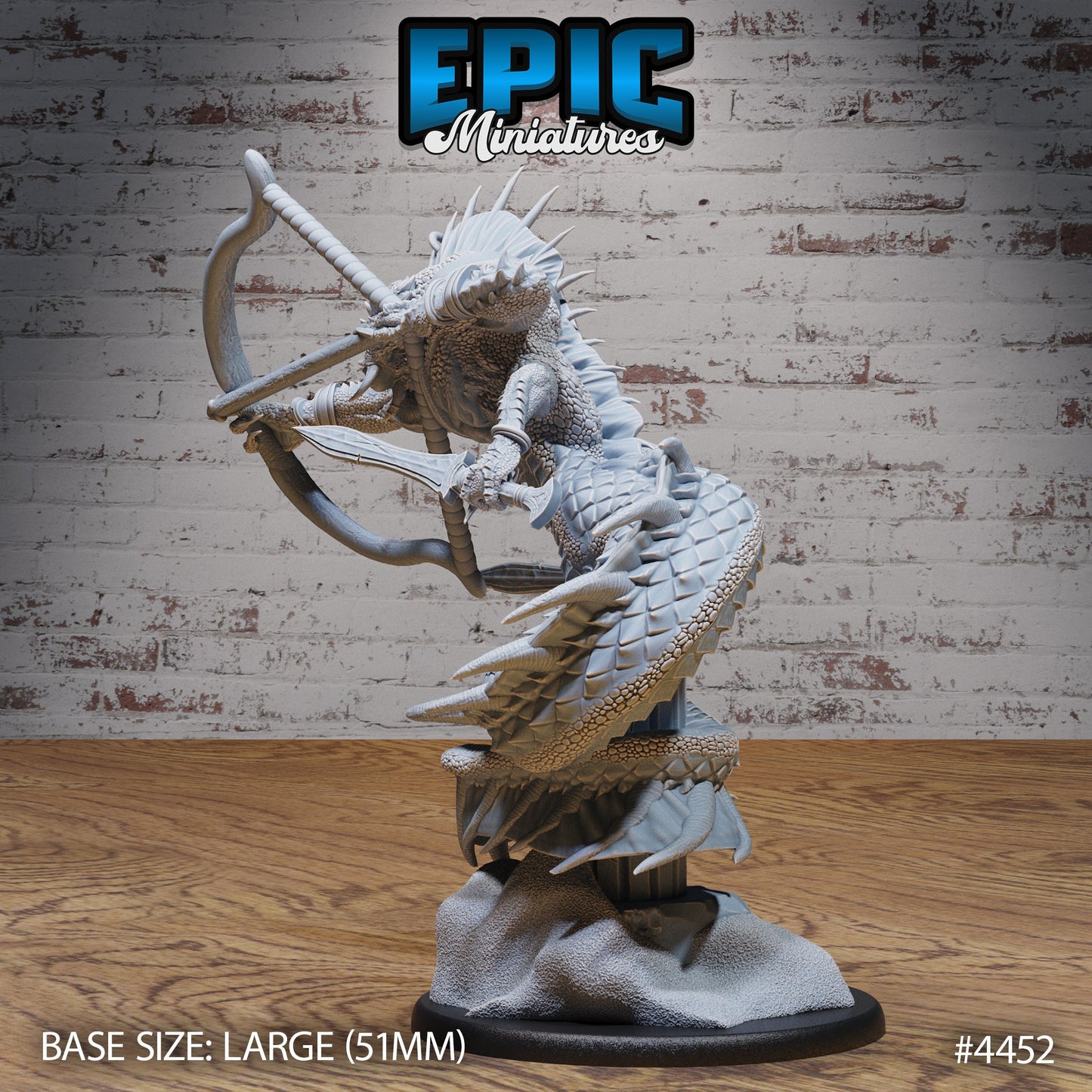 Naga Savage (3 Variants Available) - Epic Miniatures