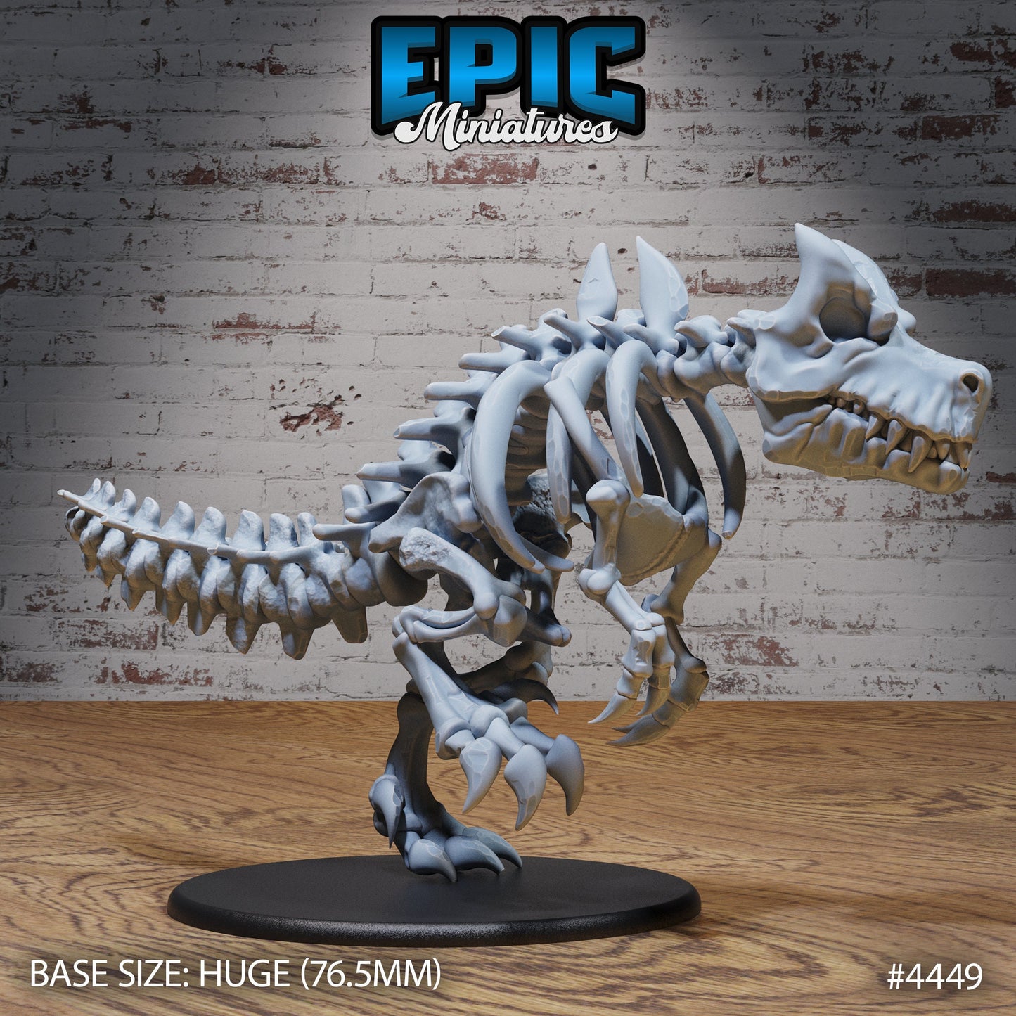 Skeleton T-Rex (3 Variants Available) - Epic Miniatures