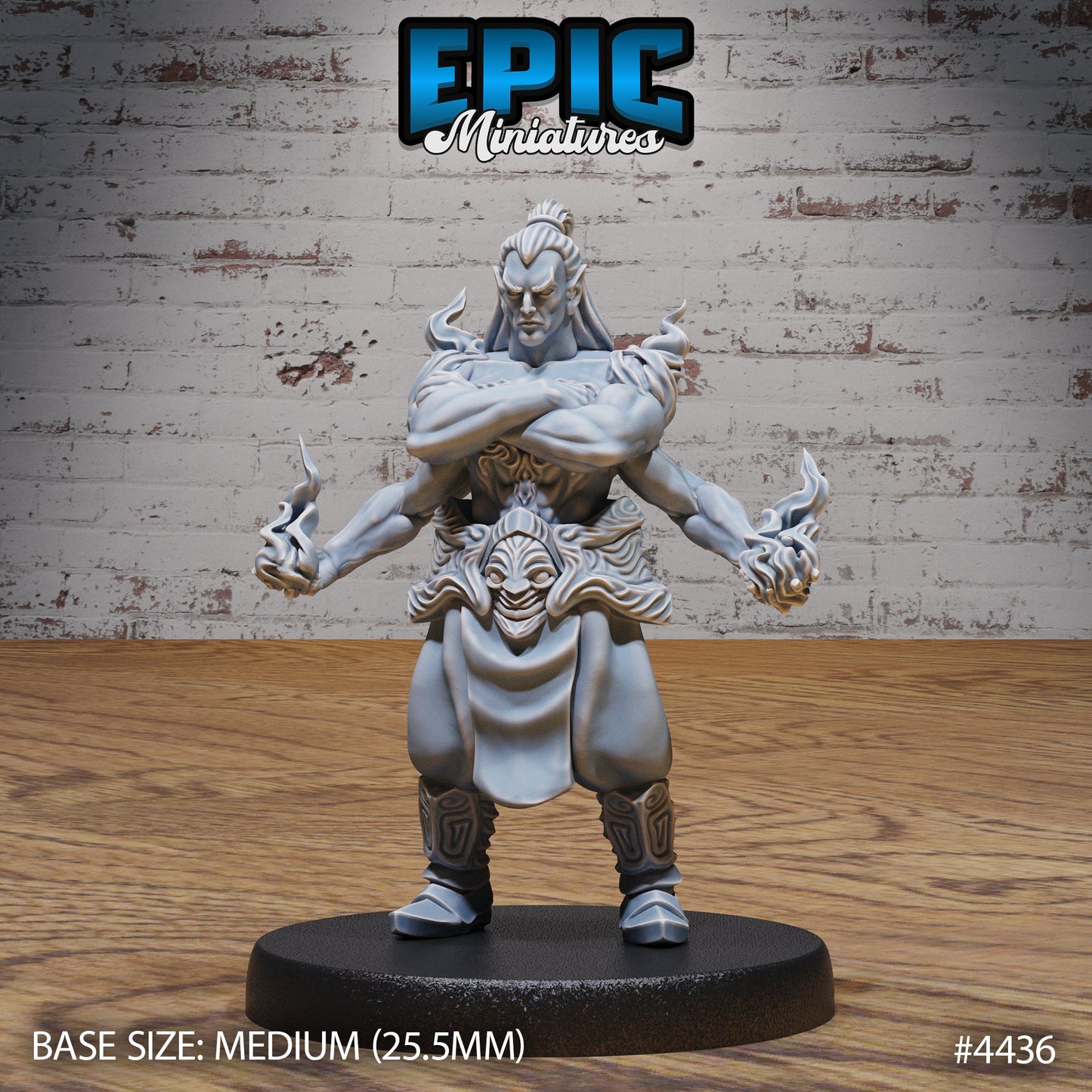 Rage Demon Asura (4 Variants Available) - Epic Miniatures