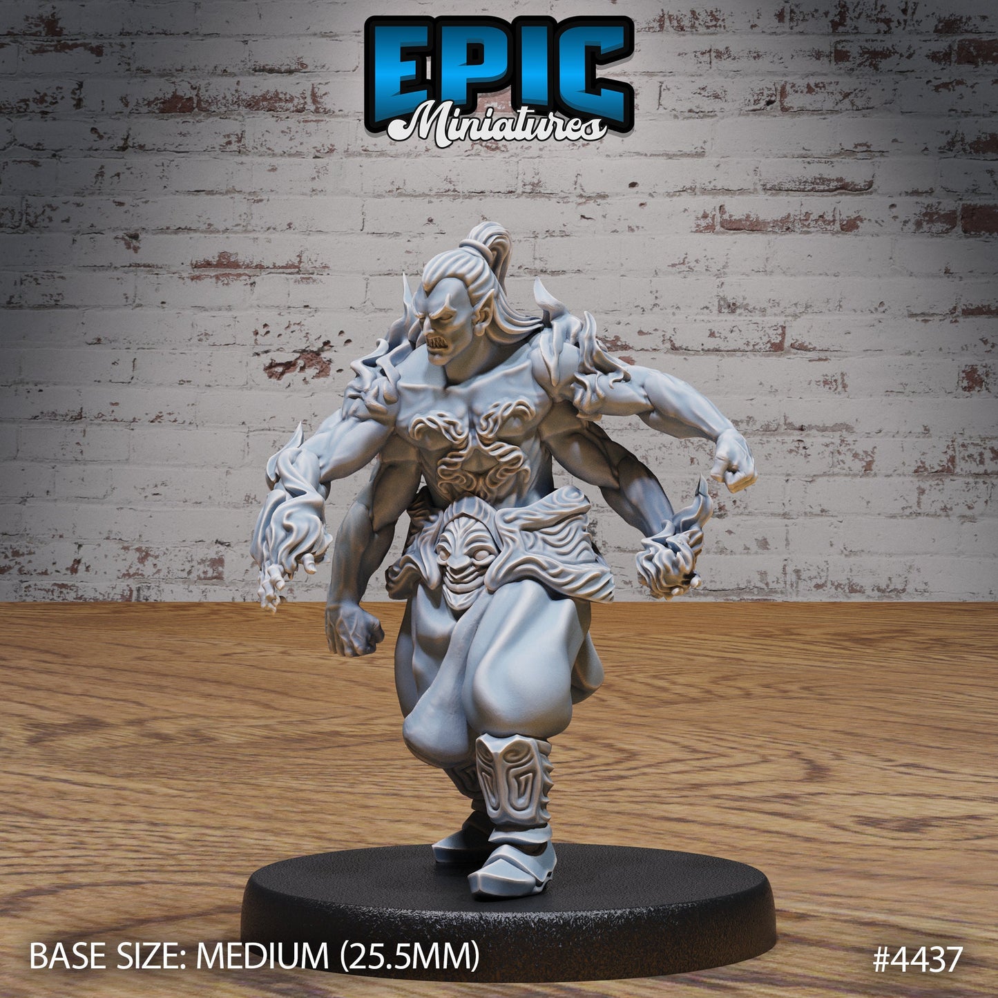 Rage Demon Asura (4 Variants Available) - Epic Miniatures