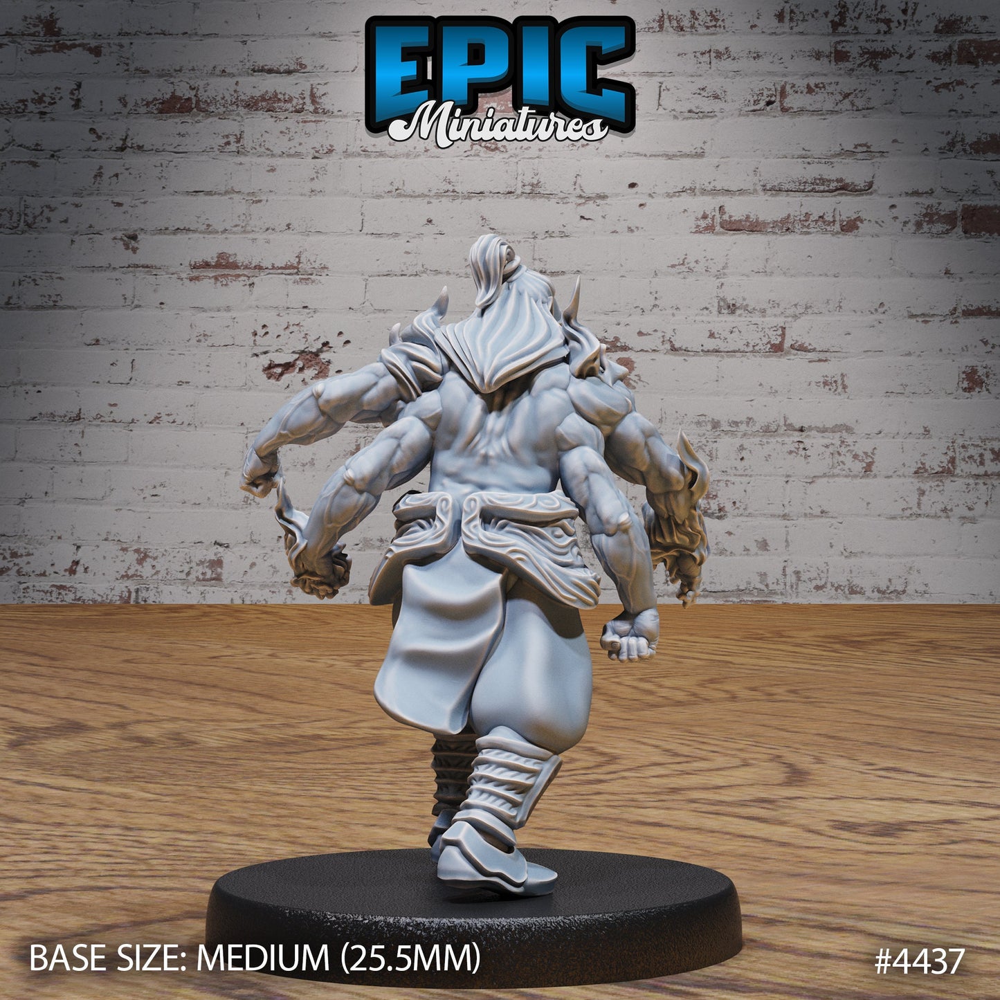 Rage Demon Asura (4 Variants Available) - Epic Miniatures