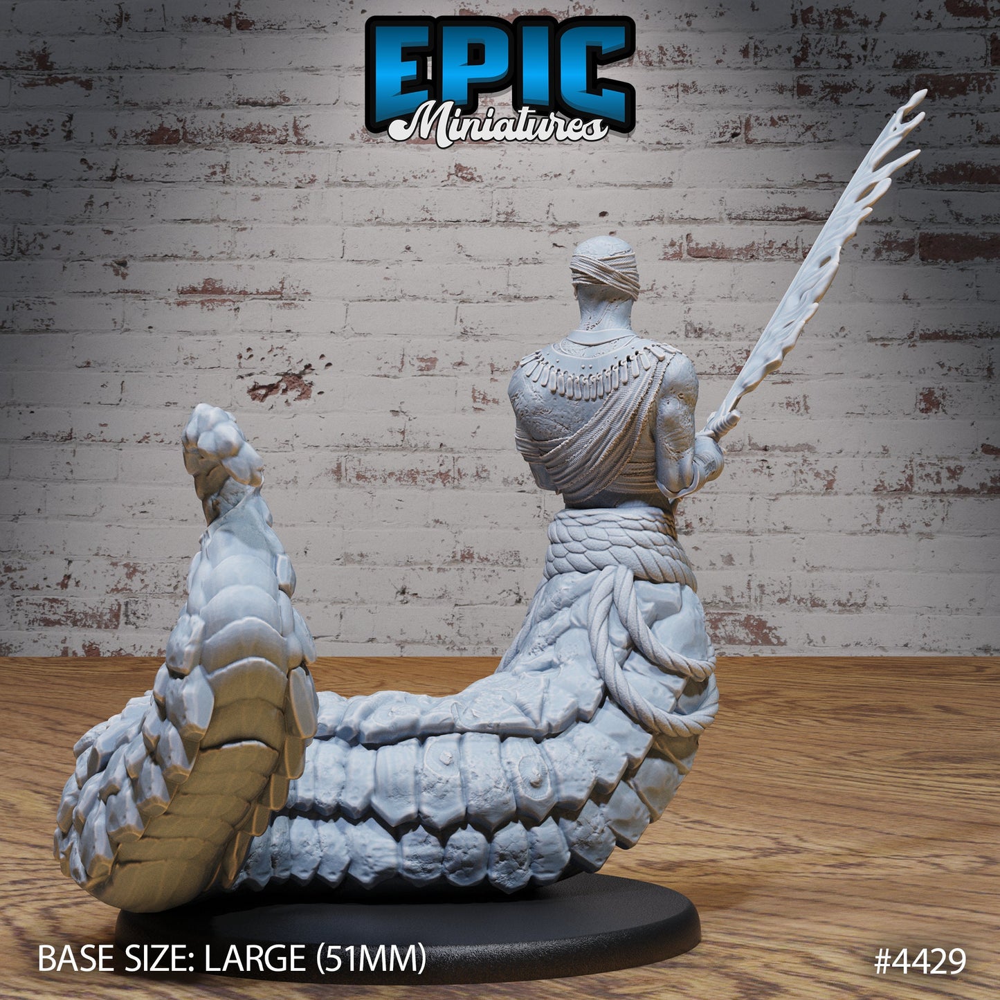 Lamia Prince (3 Variants Available) - Epic Miniatures