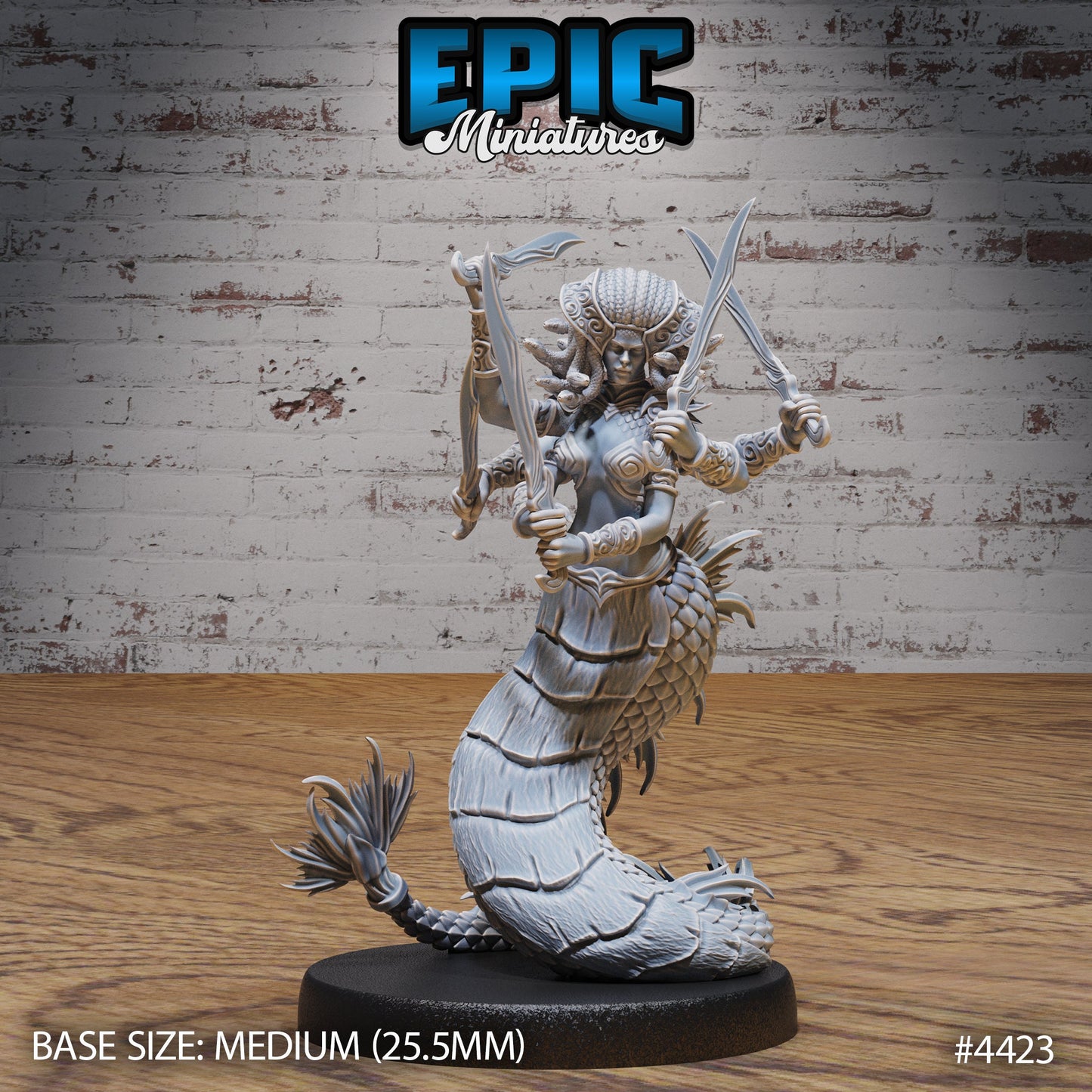 Naga Queen (3 Variants Available) - Epic Miniatures