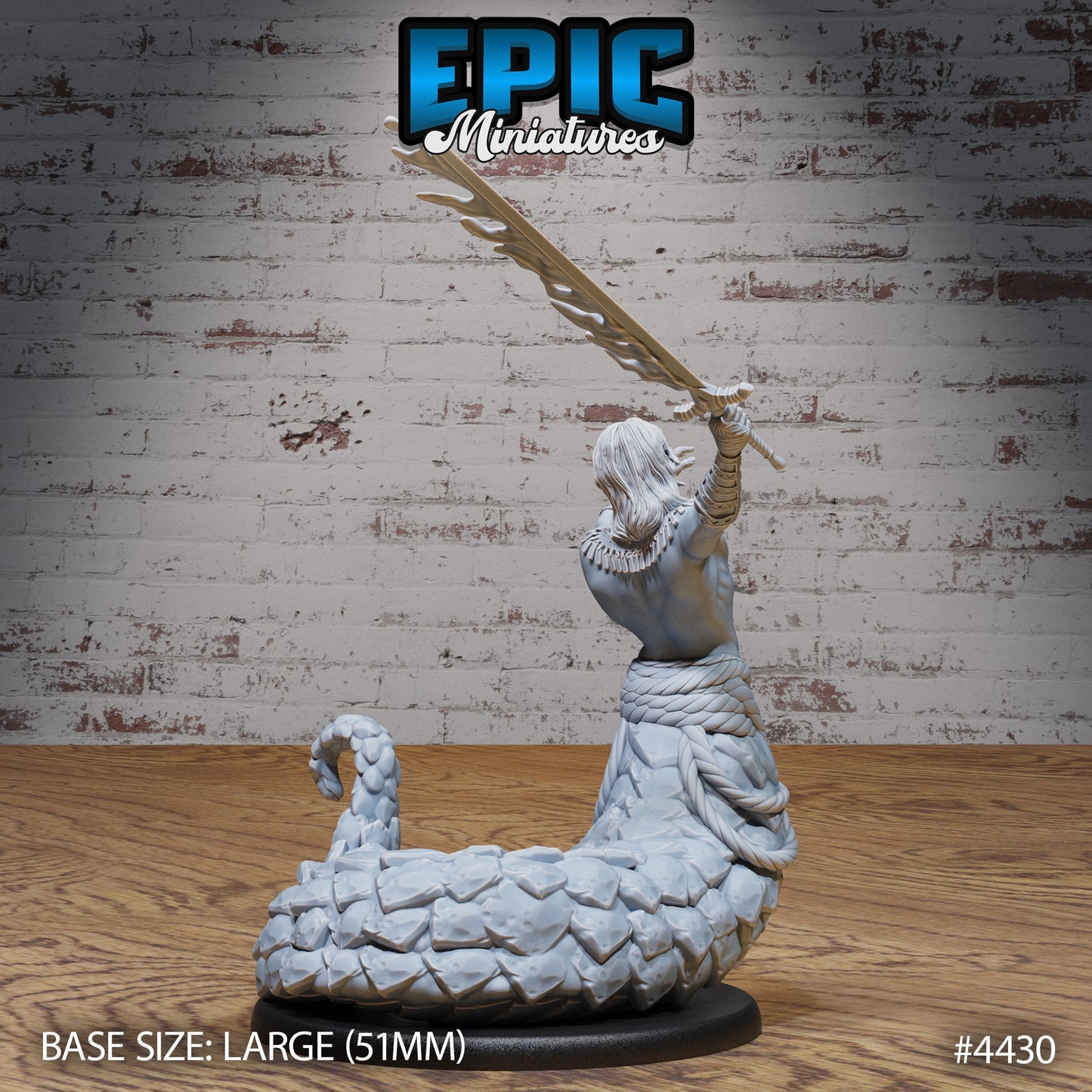 Lamia Prince (3 Variants Available) - Epic Miniatures