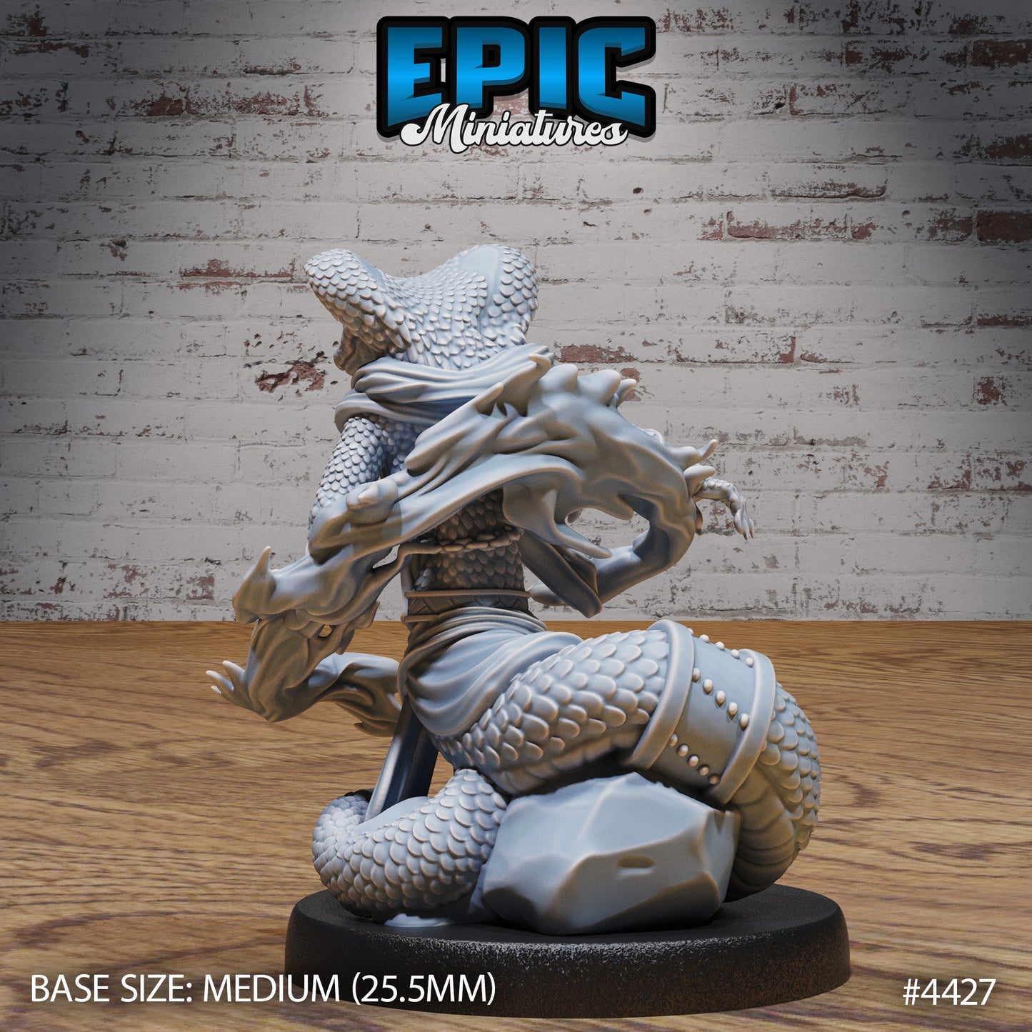 Cobra Folk, Set 2 (3 Variants Available) - Epic Miniatures