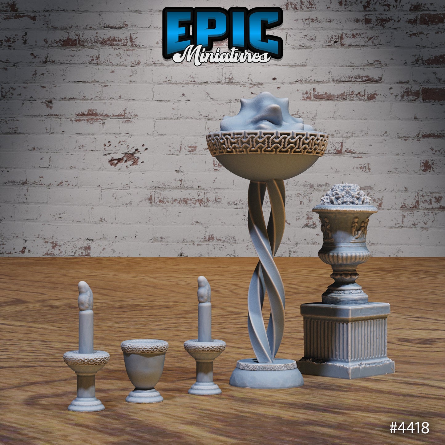 Divine Temple Scatter Set - Epic Miniatures