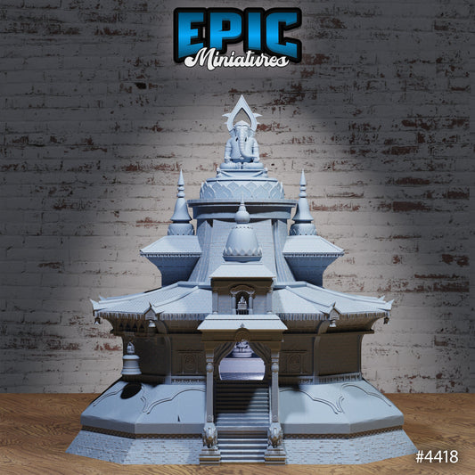 Divine Temple, Playable Terrain Piece - Epic Miniatures