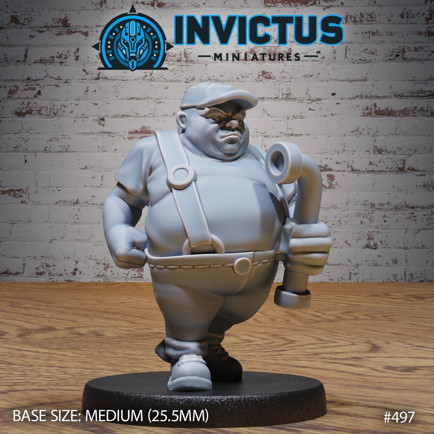 Fat Plumber - Invictus Miniatures